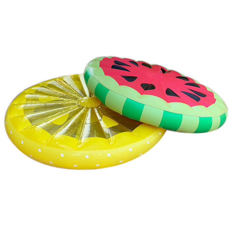 0.3mm 1.5m Καραμέλα Swim Ring Raft Φουσκωτή πολυτελή πισίνα πλωτές για ενήλικες