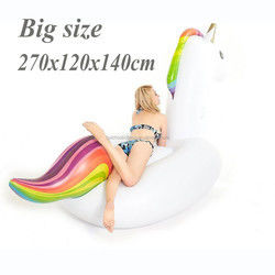 OEM Rideable Inflatable Pool Float Ride On Inflatable Unicorn Pool Lounge Toy (Αυτοκίνητο ανεμιστήρα πισίνας)