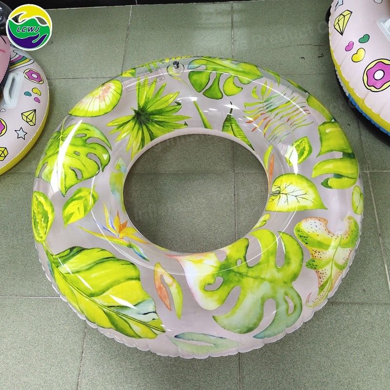 PVC 150KG φουσκωτό δαχτυλίδι κολύμβησης πλωτό Instagram στυλ ανατινάξτε δαχτυλίδι πισίνα