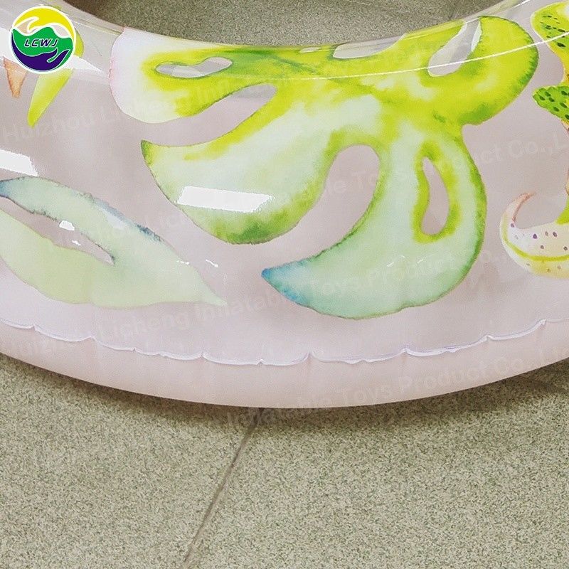 PVC 150KG φουσκωτό δαχτυλίδι κολύμβησης πλωτό Instagram στυλ ανατινάξτε δαχτυλίδι πισίνα