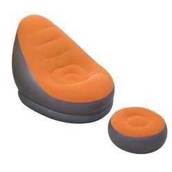 Φλοκάρισμα PVC Air Mattress Sofa κρεβάτι 110CM εξωτερικό εσωτερικό φουσκωτό καναπέ παραλίας