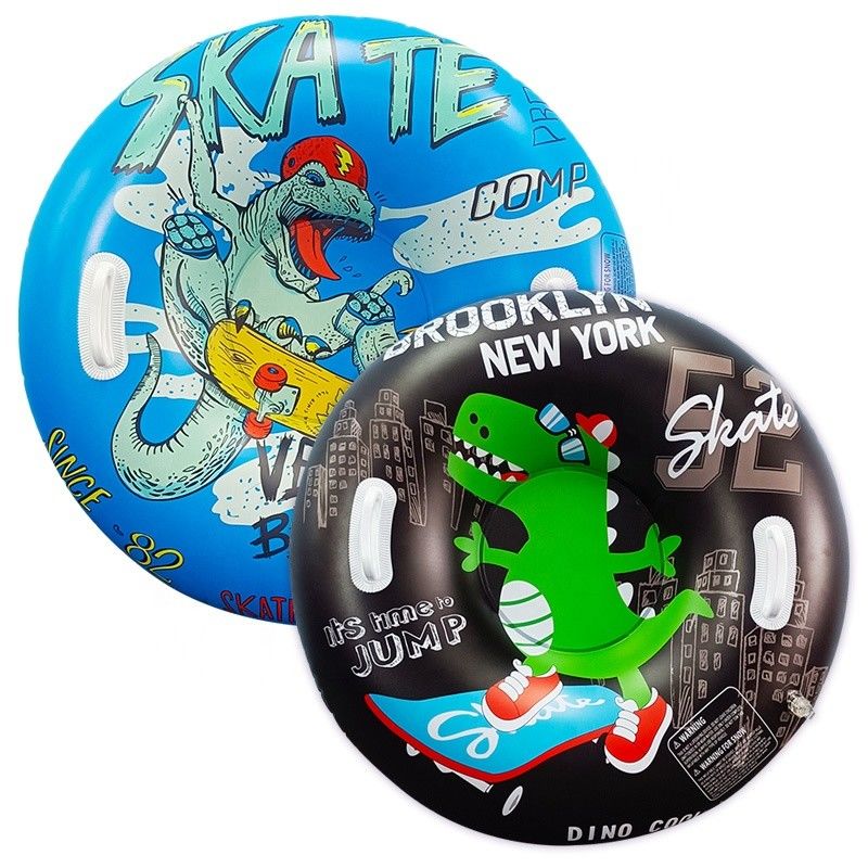 Μονόκερος Ντόνατ Ντινόσαυρος Sled Blow Up Sport Heavy Duty Sled Snow Tube